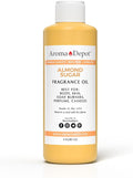 Aroma Depot Almond Sugar 4 oz. Fragrance Oil I Perfume I Skin Oil I Scented. DIY Projects Such as Candles, Bath Bombs, Body Butters, Creams & Lotions. Few Drops in The Diffuser, Burners, or Warmers.