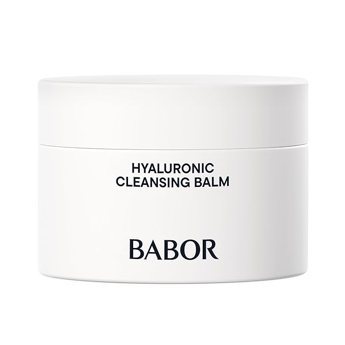 BABOR Hyaluronic Cleansing Balm to Oil for Demanding Skin, Gentle Cleansing for Face Infused with Hyaluronic Acid to Hydrate Skin, 15 ml