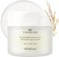 R0 Exfoliating Toner Pads – Hydrating Face Pads for Pore Care, Hyaluronic Acid, Korean Skin Care, Sensitive Dry Skin, Rice Water, Vegan, 80 Count