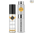 CA Perfume Duo Impression of Lemon Line For Women And Men Perfume Layering Set Long Lasting Travel Size EDP + Body Oil Roll-On Bottle 0.27 Fl Oz+0.33 Fl Oz