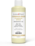 Aroma Depot 4oz Pumpkin Spice Perfume Oil, Undiluted, Alcohol Free, for Crafting Candles, Soaps, and Diffusers