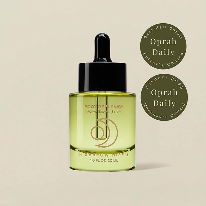 Root Replenish Hair & Scalp Serum | Lightweight Hydrating Formula for Thicker-Looking, Fuller Hair | Resveratrol-Infused Botanical Blend | Non-Greasy Finish | 40 mL