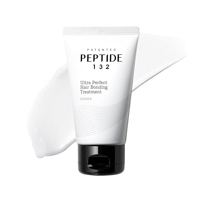COSRX PEPTIDE 132 Hair Repair Treatment (Travel Size) - Deep Conditioner Hair Mask for Damaged, Dry Hair, Repairs Breakage & Split Ends, For All Hair Types – 2.02 fl oz