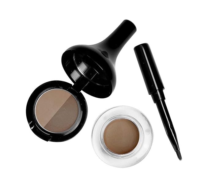 Champion Eyebrow Pomade and Powder Blonde 0.09 oz. - All-In-One Eyebrows Product, Pomade & Two Powders for Fuller Brows