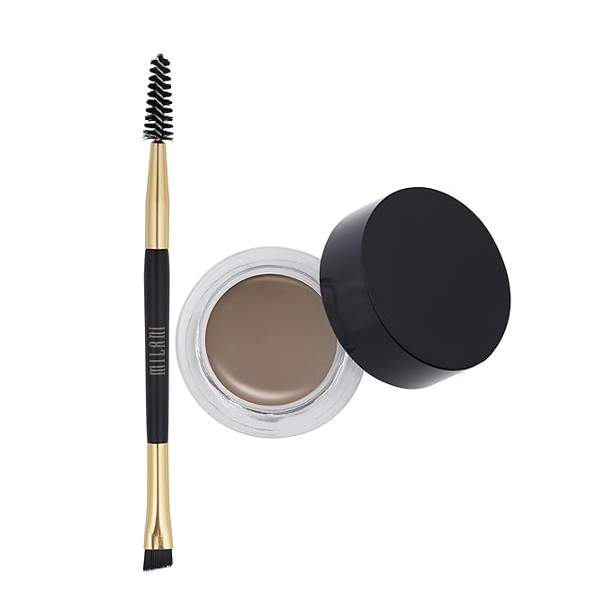 Milani Stay Put Brow Color - Medium Brown (0.09 Ounce) Vegan, Cruelty-Free Eyebrow Color that Fills and Shapes Brows
