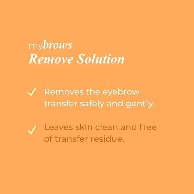 Godefroy Mybrows 3-Step Care Kit for Temporary Tattoos, Eyebrow Transfers, & Brow Stamps