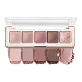 Mivota Rose Nude Eyeshadow Palette, 5 Colors Pink Brown Matte and Rose Gold Shimmer, Soft Glam Neutral Shades with Mauve Tones, Highly Pigmented Long Lasting Blendable for Daily Natural Makeup, 2#