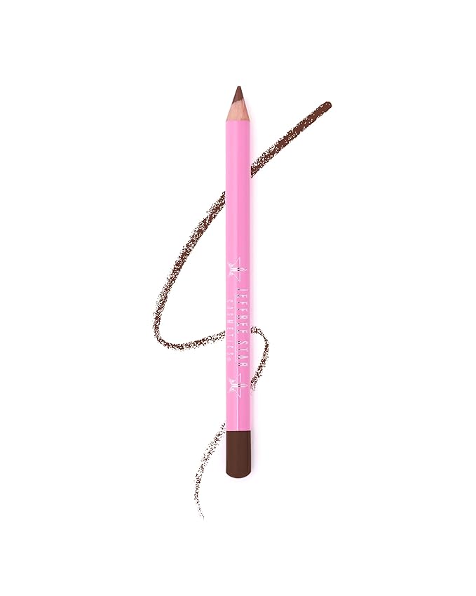 Jeffree Star Cosmetics Velour Lip Liner, Creamy Formula, Satin Finish, Long-Lasting, Peptide Complex, Mineral Oil-Free, Vegan & Cruelty-Free (Wood Queen)
