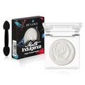 Matte White Eyeshadow with Applicator | High Pigment, Long-Lasting, Waterproof | Travel-Friendly White Eyeshadow for Highlighting, Eyeliner Base, Halo Eyes, Inner Corner, Gothic, Halloween Makeup