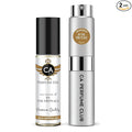 CA Perfume Duo Impression of By The Fireplace For Women And Men Perfume Layering Set Long Lasting Travel Size EDP + Body Oil Roll-On Bottle 0.27 Fl Oz+0.33 Fl Oz