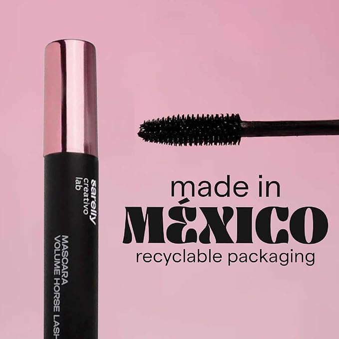SARELLY SARELLY, Eye Kit, Volume Horse Lashes Mascara + Lavadero Eye Makeup Remover, Sarelly Creative Lab