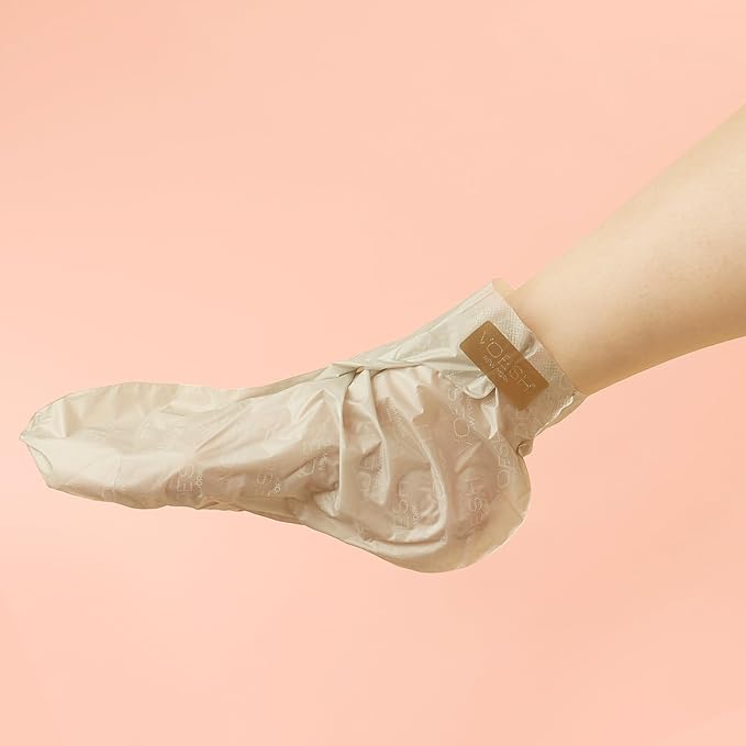 VOESH Collagen & Peeling Socks Duo, Peeling Socks, Collagen Socks, Foot Peel, Moisturizing Spa Socks, Foot Mask, Foot Exfoliator, Foot Care, Vegan