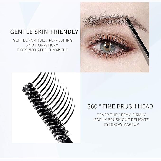 DAGEDA Clear Eyebrow Setting Gel, Brow Fix Gel, Waterproof And Sweat-Proof Eyebrow Repair Liquid Brows Styling Beauty Salon Home Use Makeup