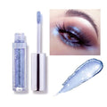 Glitter Liquid Eyeshadow, Metallic Glitter Shimmer Sparkling Eye Shadow, Long Lasting Waterproof High Pigments Sparkling Makeup Kit for Eyes, Metals Gloss Eyeliner Pen