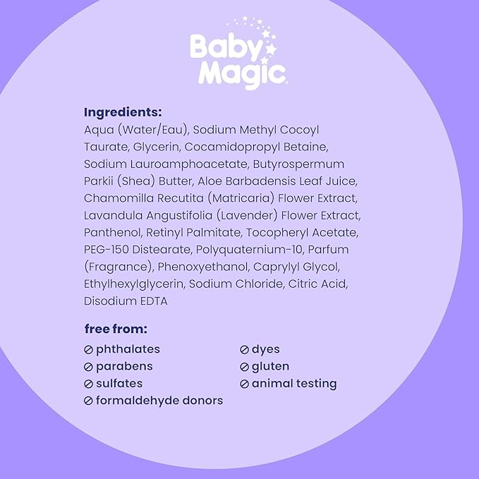 Baby Magic Calming Baby Bath, 16.5 Fl Oz