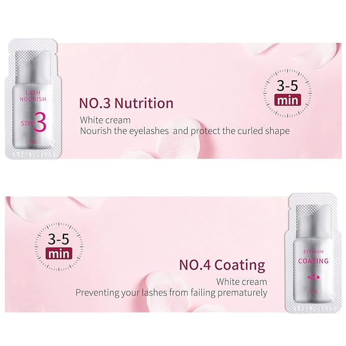 2026 Upgraded Fast Perm Lash Lift Kit Eyelash Perm Kit Perm&Setting Lotion (Quantity: 2×5 Packs)