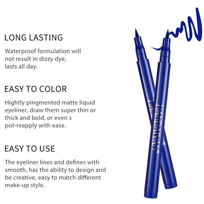 eye liner pencils quick drying ink liner Multi-Use Longwear eyeliner pen Wine