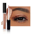 SUAKE Liquid Sparkling Glitter Eyeshadow Stick Pack - High Pigment Shimmer Metallic Eye Shadow, Long-Lasting, White Blue Black Gold Purple Bold Colors,Quicking-Dry (4#-Rose Gold, Pack of 1)