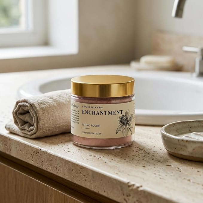 Nature Skin Shop Enchantment Whipped Ritual Polish – Luxurious Whipped Exfoliating Body Scrub, 8oz