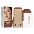 FYEBOO 2025 New Beauty Balm Serum Boosted Skin Tint, Solid Tinted Serum Contour Stick, Hydrating Tinted Moisturizer Foundation Stick, Radiant Dewy Natural Finish Facial Color Correct (# 02)