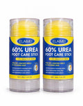 60% Urea Cream Stick with 2% Salicylic Acid, Maximum Strength Foot Cream for Dry Cracked Heels, Callus and Dead Skin Remover, Fast Absorbing, 1.4 oz, (1.41 oz pack of 2)