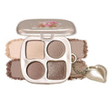Cool Greige Brown Eyeshadow Palette Matte & Shimmer Eye Shadow, Cream Beige Mushroom Brown Champagne Bronze Shimmer, Blendable Long Lasting Crease Resistant Natural Daily Eye Makeup, Paleta de Sombras