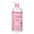 Renpure Rose Water Conditioner, 710ml, Plant Based Beauty, Soothes Scalp, Hydrates Hair, Nourishes, Free of Chemicals, For Women