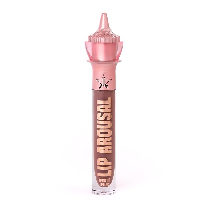 Jeffree Star Cosmetics Lip Arousal Lip Plumper, 7 Colors, 4ml/0.14 fl. Oz., with Peptides, Jojoba Oil, Avocado Oil, Vitamin E, Chili Pepper Extract, Plumping Effect (Body Chills)