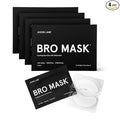 JAXON LANE BRO MASK Under Eye Patches for Men with Hydrogel (4 x 6 pairs) - Anti-Aging Korean Eye Masks for Dark Circles and Puffiness- Puffy Under Eye Treatment - Perfect Skin Care for Men