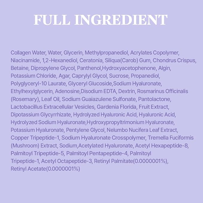 starlike Collagen Hydrogel Face Mask I 5 Sheets (1.41 oz x 5) I Dual Exosome & Azulene I 189Da Ultra-Low Molecular Collagen I Korean Mask Sheet for Deep Hydration, Revitalizing Care & Refreshed Look