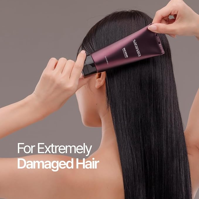 SARANARA Silk Salon Miracle Balm_Non Wash Dry Essence Hair Pack_Korea Beauty