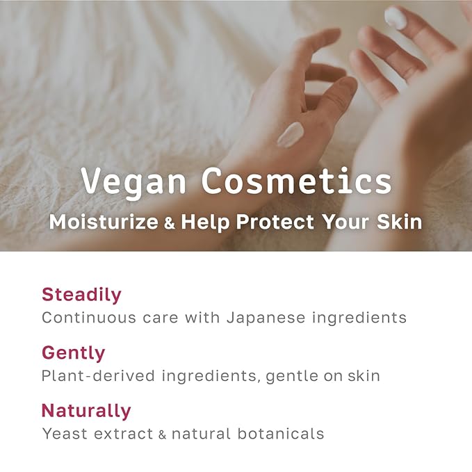 日本盛 (Nihonsakari), Maikasui Rice-Enriched Hand Cream, Moisturizing, Vegan, Non-Greasy, Rice Ferment, Natural Ceramide, Sensitive, Dry Skin, 1.35 fl oz (40ml), Made in Japan