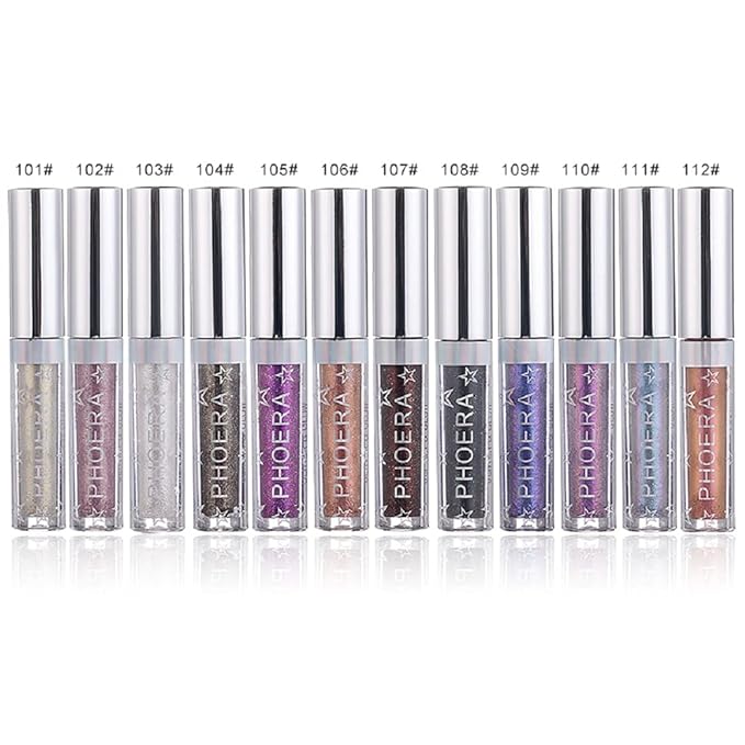Liquid Eyeshadow, Waterproof Glitter Shimmer Sparkle Eye Stick Easy To Wear Long Lasting Eyeliner Eye Pencil Makeup Cosmetics(A108)