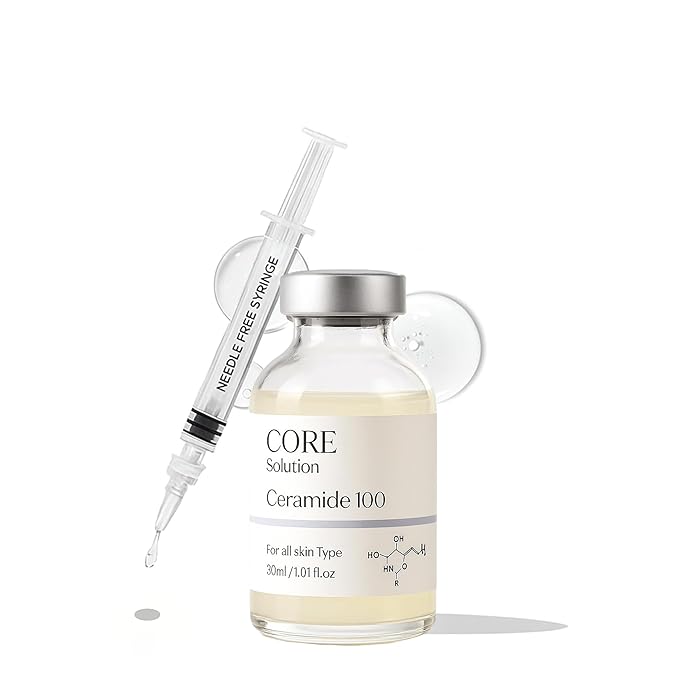 FEEL MATRIGEN Ceramide 100 Ampoule – Barrier Repair & Moisture Locking Serum for Sensitive Skin – 30mL + Needleless Syringe