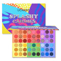 UCANBE 54 Colors Splashy Candies Eyeshadow Palette, Highly Pigmented Matte Shimmer Soft Creamy Glitter Rainbow Bright Powder Eye Shadow Blendable Waterproof Long Lasting Makeup Pallet…