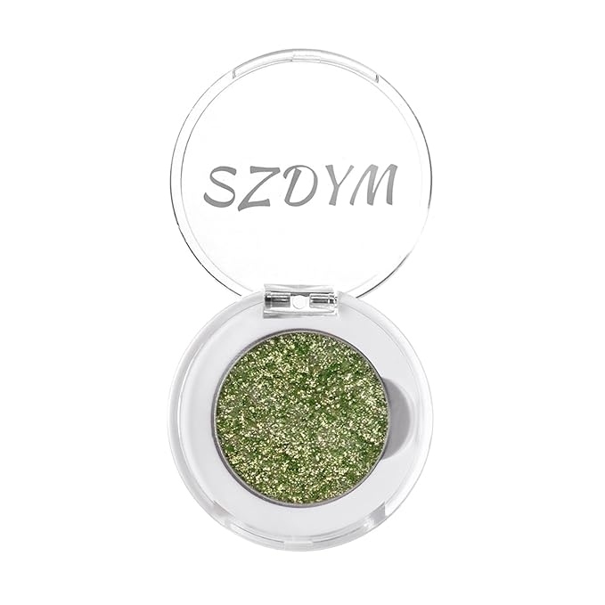 Professional multi-chrome eyeshadow,Handmade and long-lasting chameleon holographic,100% Vegan and Cruelty Free,Super Smooth and Highly Pigmented,Shine special colors (606)