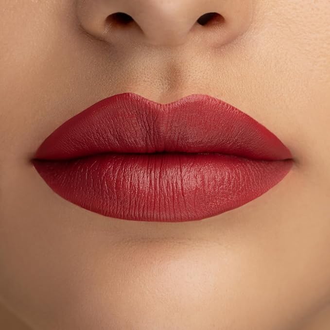 Radiant Professional Matte Lipstick for Women – Long Lasting Lipstick with Vitamin E, Hyaluronic Acid & UV Protection (UVA/UVB) – Advanced Care & Ultra Moisturizing Lip Stick – 207 RUBY RED