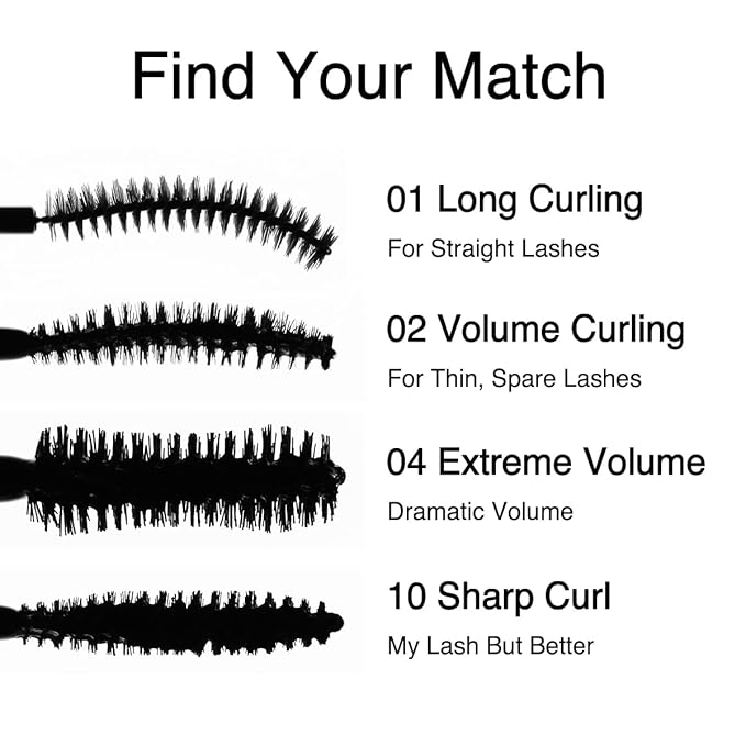 CLIO Kill Lash Superproof Mascara, Waterproof Lengthening Mascara with Slim Curved Brush for Straight Lashes, Smudge-Resistant Long Wear, Lifted Curl and Clean Separation (001 Long Curling)