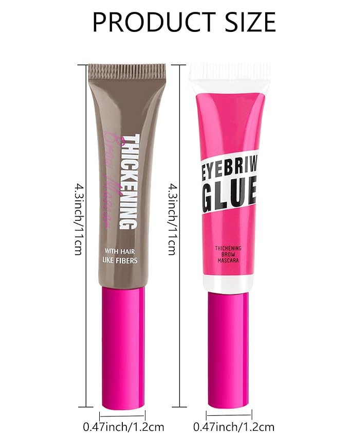 Waterproof Tinted Brow Gel-1Pcs Brunette Thickening Eyebrow Mascara Glue,Brow Lift Fast Shapping, Brow Filler Gream Gel,Long Lasting Eye Makeup for Women,Light Medium Dark Brown Cover Gray Hairs-06