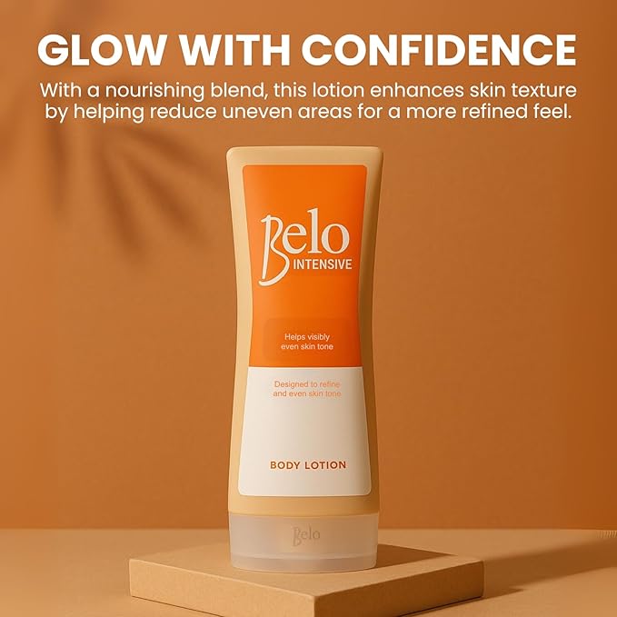 Belo Intensive Body Lotion 200ml | Deep Moisturizing Body Care | Lightweight Non-Greasy Lotion for Dry & Sensitive Skin | Daily Hydration for Smooth, Soft Skin
