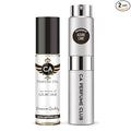 CA Perfume Duo Impression of Azure Lime For Women And Men Perfume Layering Set Long Lasting Travel Size EDP + Body Oil Roll-On Bottle 0.27 Fl Oz+0.33 Fl Oz