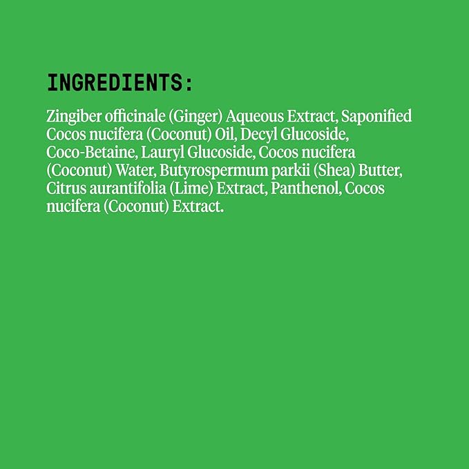 Alaffia EveryDay Coconut Shampoo, Hydrating and Deep Cleansing for Normal to Dry Hair. Made with Fair Trade Coconut Oil and Ginger, Cruelty Free, No Parabens, Vegan, Coconut Lime 32 Fl Oz