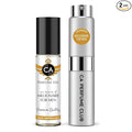 CA Perfume Duo Impression of Millionaire For Men Perfume Layering Set Mens Cologne Long Lasting Travel Size EDP + Body Oil Roll-On Bottle 0.27 Fl Oz+0.33 Fl Oz