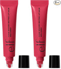 e.l.f. Glow Reviver Melting Lip Balm, Hydrating Tinted Lip Balm For A Glossy Finish & Soft, Supple Lips, Vegan & Cruelty-Free, Wild Cherry, (Pack of 2)