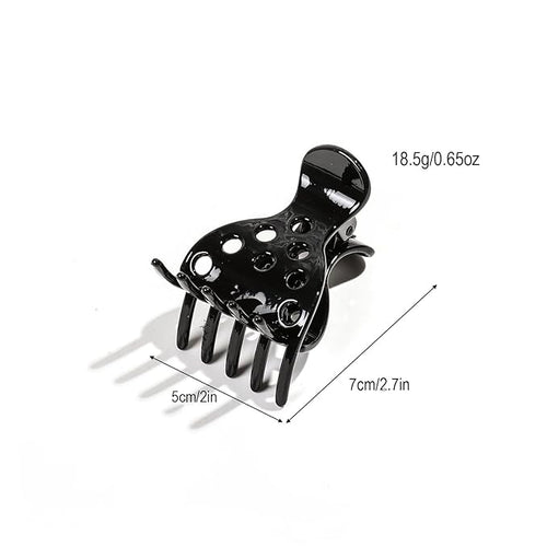 10 PCS Hair Volume Clip for Thick Hair, Root Clips for Curly Hair Volume,Black Claw Clips for Women Root Lifting for Curl