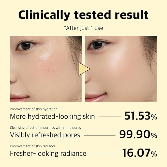 Lemon Honey Face Mask for Hydrated, Balanced Skin - 5-Minute Rinse-Off Facial Mask with Gentle Exfoliating Sugar, Soft After-Feel & Fresh Glow, 3.52 oz (100 g)