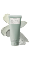 Whipped Korean Face Wash, Doubles as a Face Mask, Clay Charcoal, for Blackheads and Pores, A Deep Cleansing and Exfoliating, Peptide, Vegan Collagen