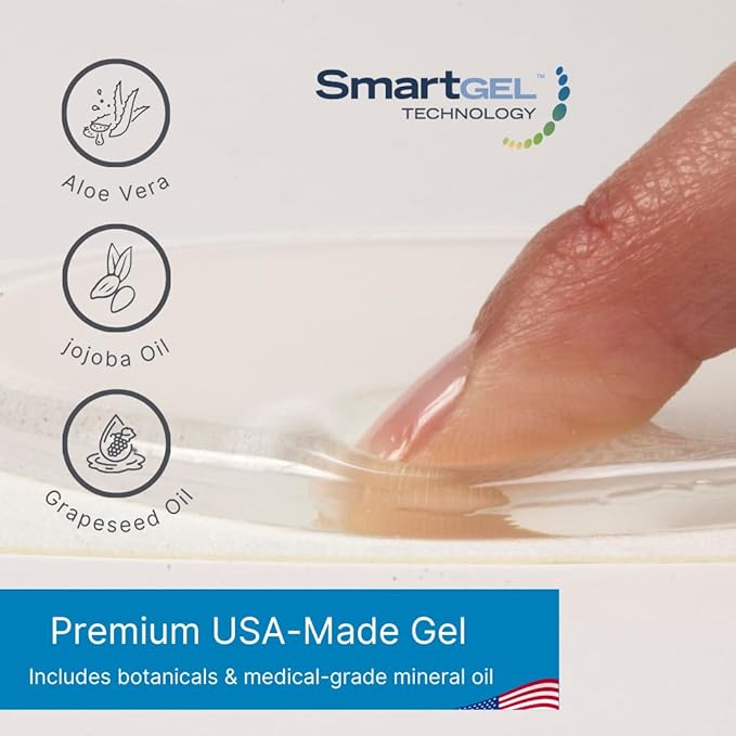 NatraCure Vented Heel Sleeves with SmartGel Hydration Vented Moisturizing Heel Sleeves
