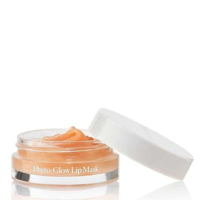 Naturium Phyto-Glow Lip Mask, Hydrating & Moisturizing Balm, Restores & Replenishes for Nourishing Lips with Shea Butter, 0.5 oz