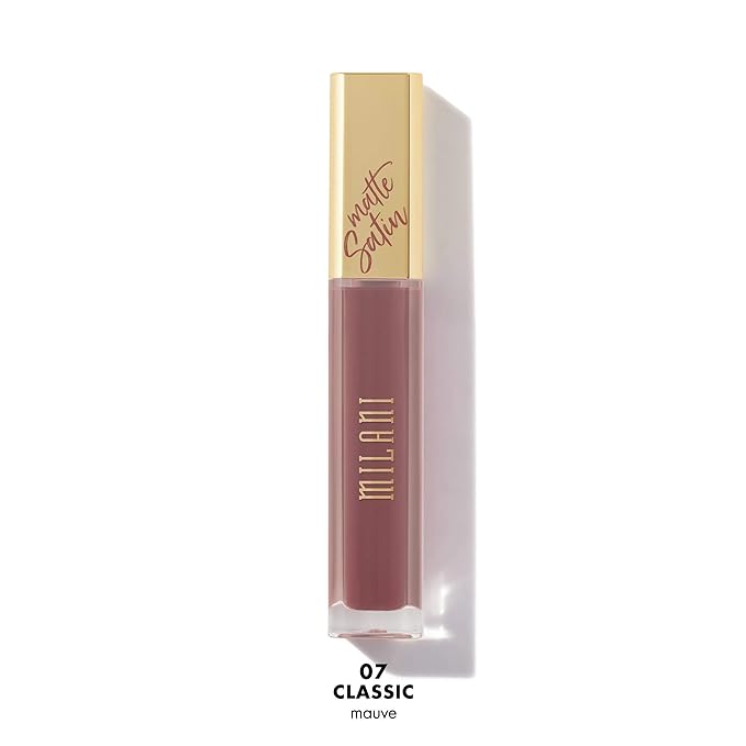 Milani Amore Satin Matte Lip Crème - Classic (0.22 Fl. Oz.) Cruelty-Free Nourishing Lip Gloss with a Soft, Full Matte Finish